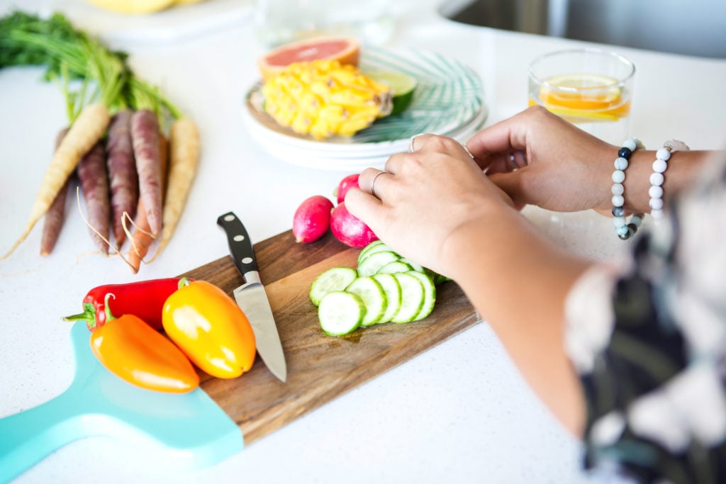 Preparing healthy food is even easier when you have a pantry stocked with Healthy Kitchen Essentials!