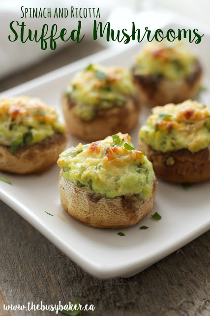 Stuffed mushrooms are a great St. Patrick's Day appetizer