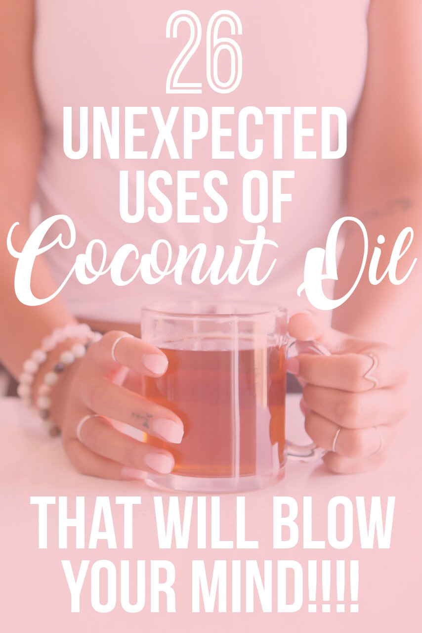 26 Unexpected Uses for Coconut Oil: Here are some creative ways to use coconut oil in your everyday life!