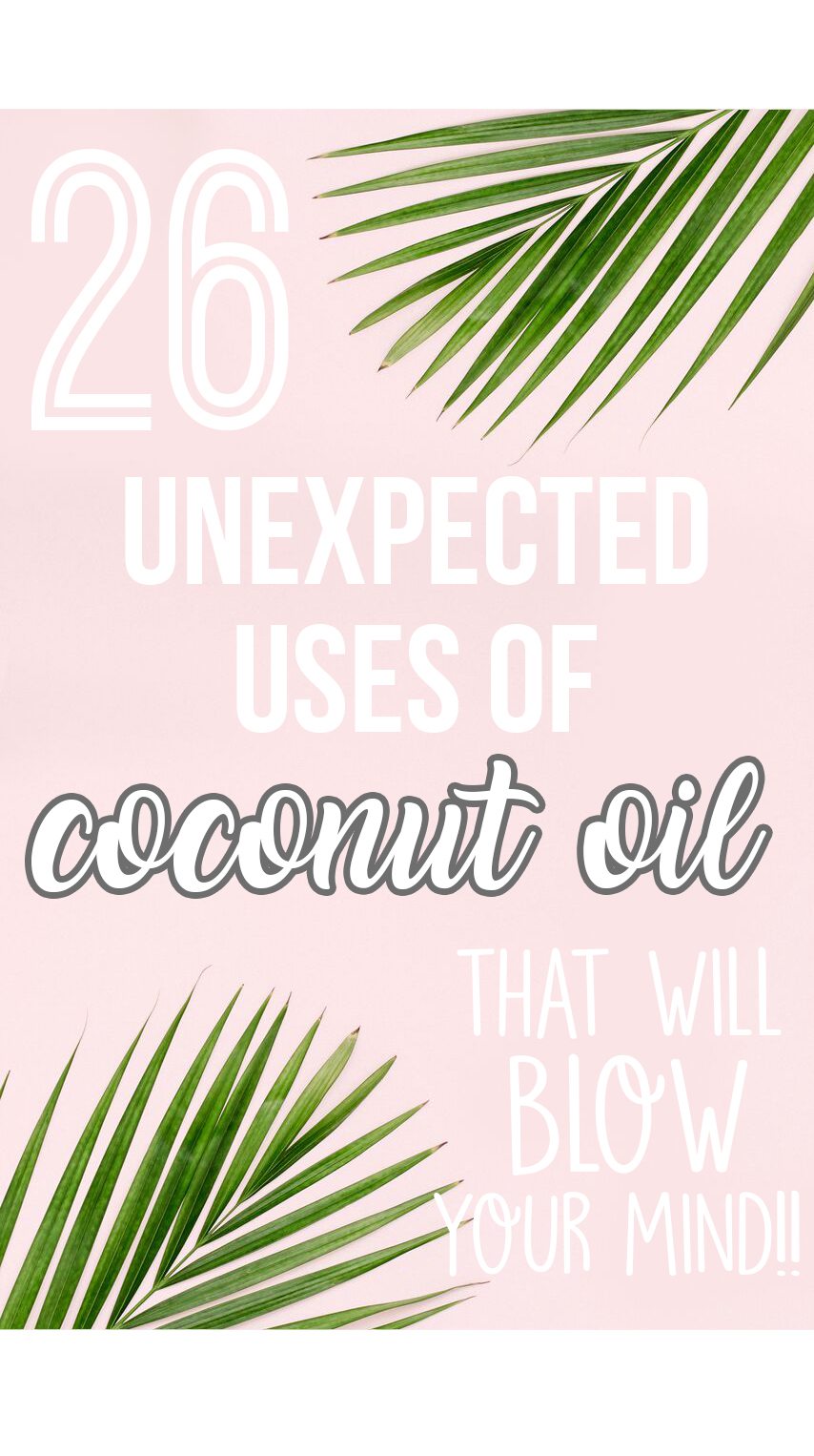 26 unexpected uses of coconut oil || health remedies, life hacks, alternatives, health benefits || Nikki's Plate www.nikkisplate.com