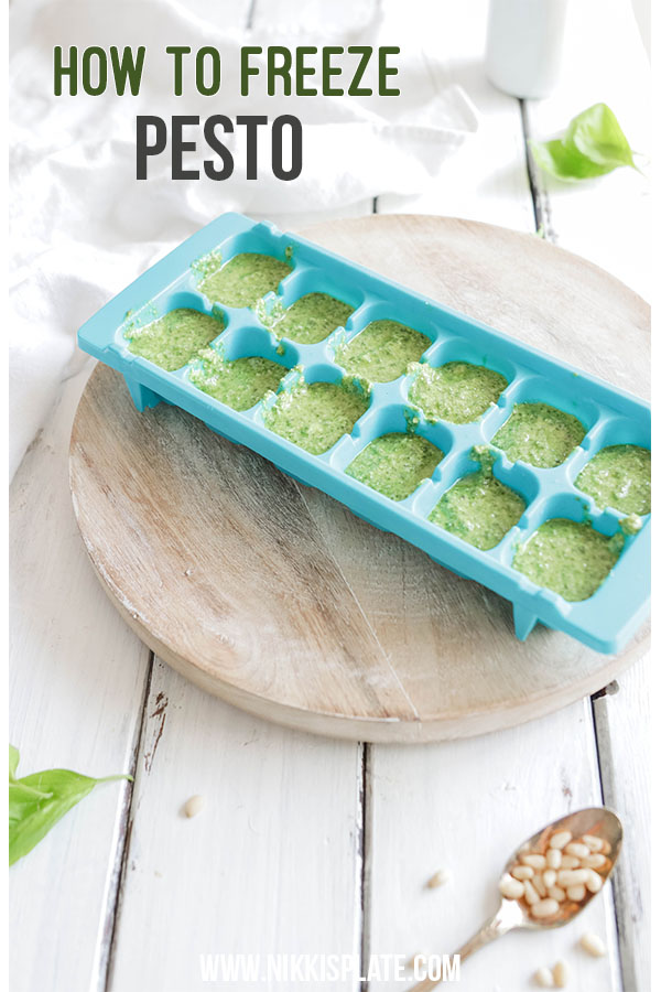 How to Make Easy Pesto; Here is your complete guide to making fresh pesto, storing it and freezing it for later! Stock up on your favourite pasta additive now! How to freeze pesto