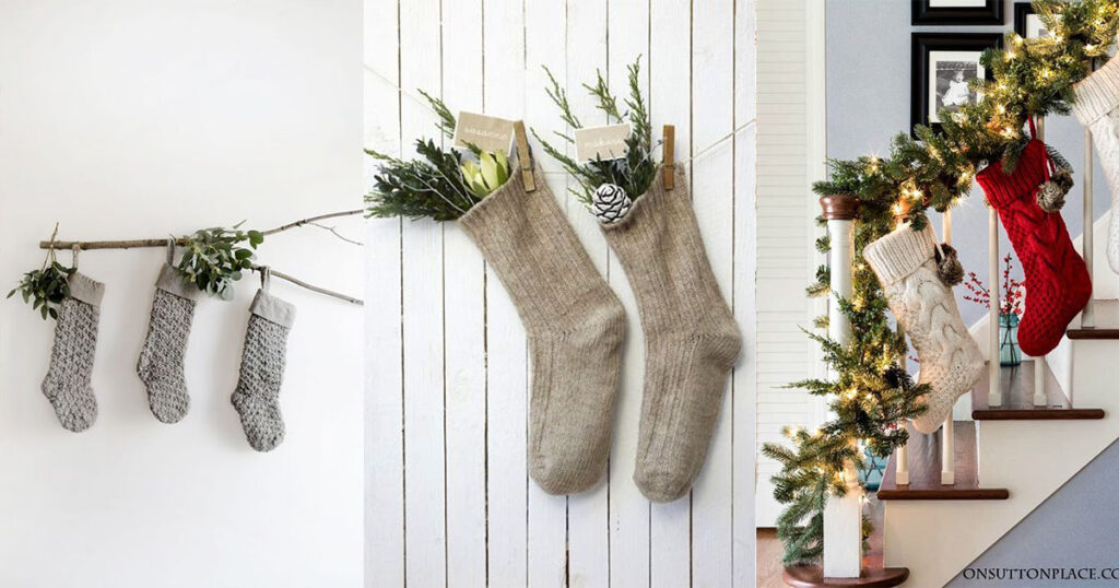 Where to Hang Stockings if You Don't Have a Fireplace; Christmas Decorations,