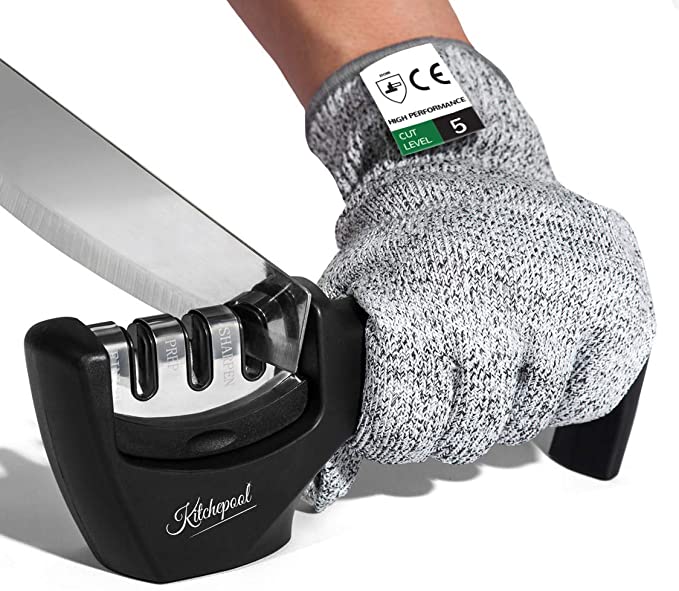 knife sharpener; kitchen essentials from Amazon