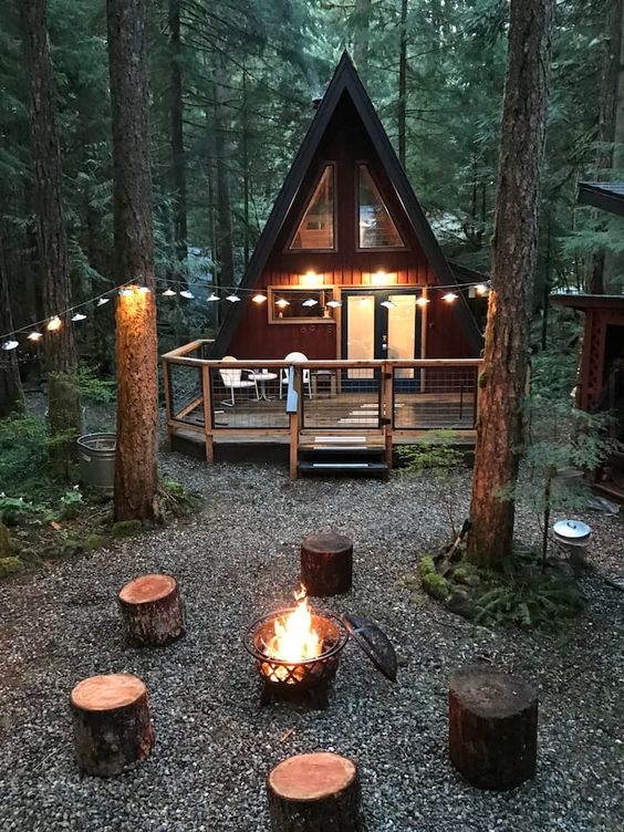 11 Cute A-Frame Cabins to Live Out Your Fairytale Dreams!