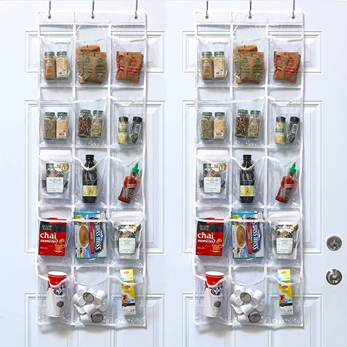 Clear Over the Door Hanging Organizer