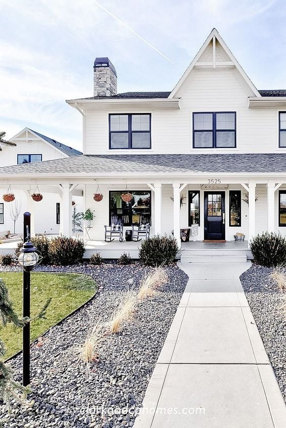 Beautiful Farmhouse Front Porches