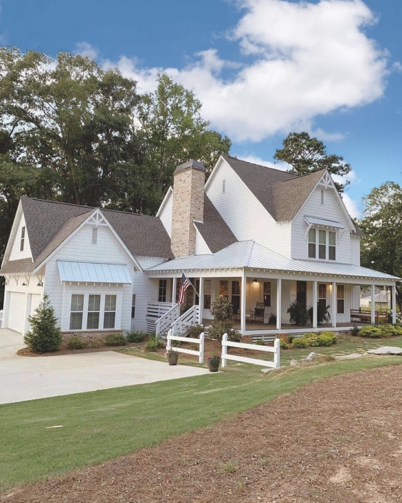 Beautiful Farmhouse Front Porches