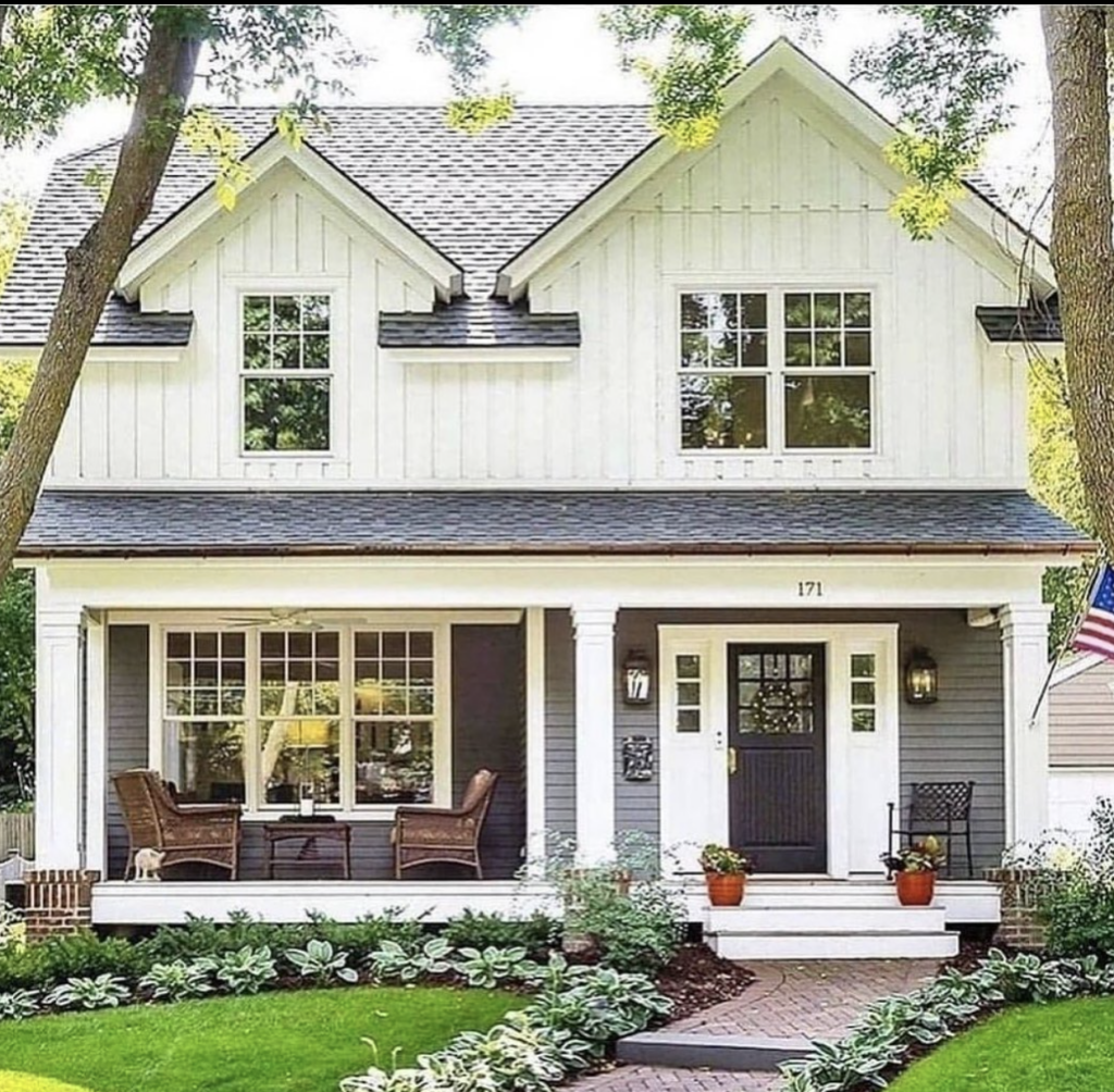 Beautiful Farmhouse Front Porches