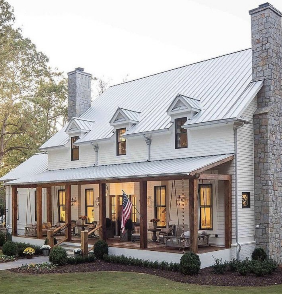 Beautiful Farmhouse Front Porches