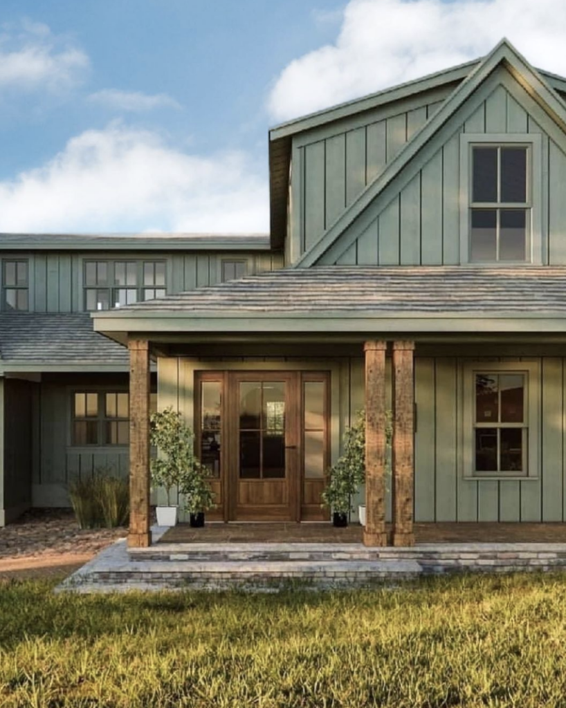 Beautiful Farmhouse Front Porches