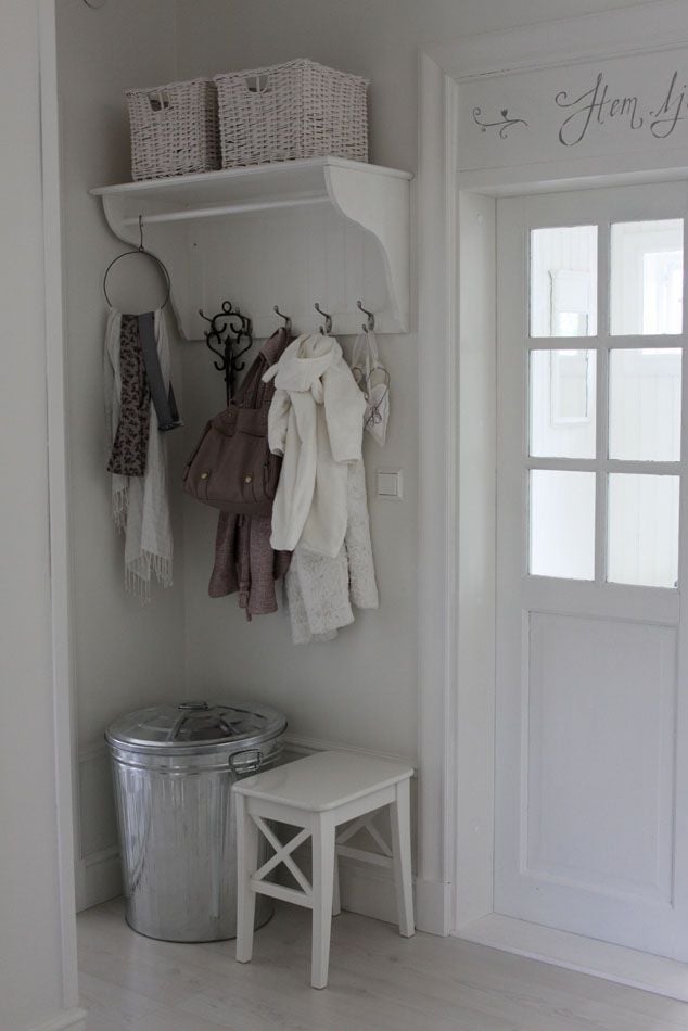 39 Tips to Decorate a Mudroom on a Budget; Learn how to transform your mudroom into a warm and inviting space that you will love! charging station, electronic zone