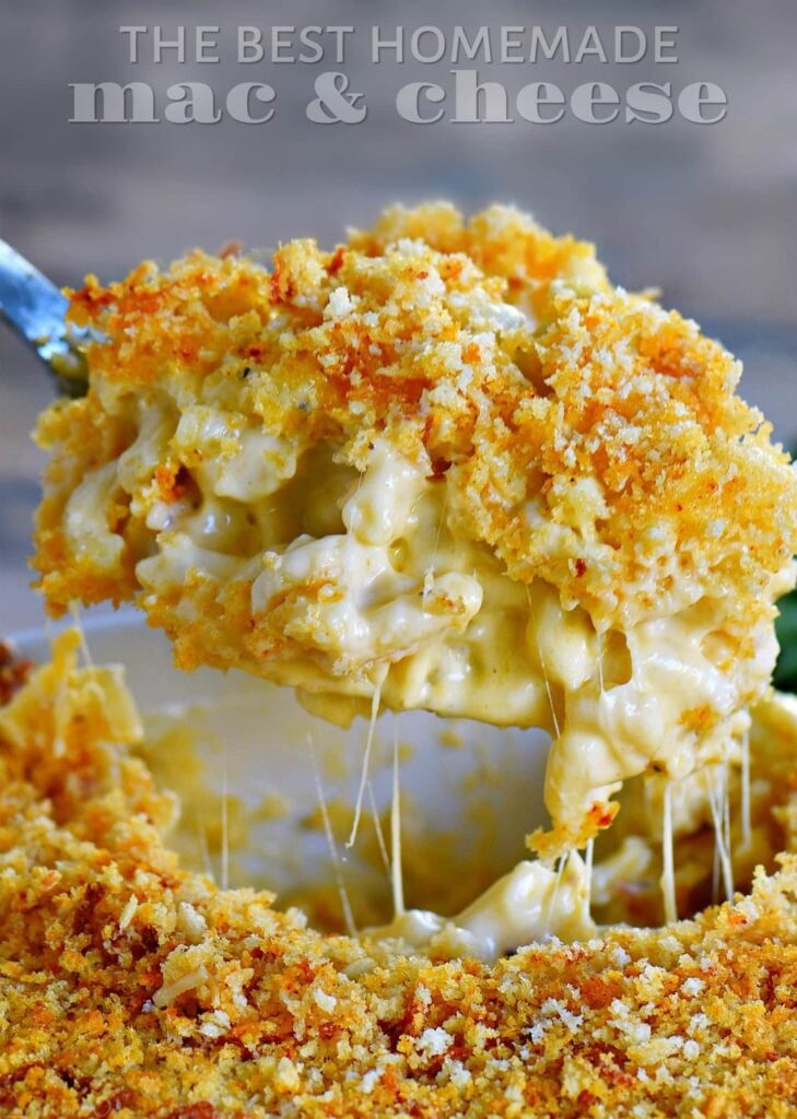 mac and cheese recipe - What to Serve with Shredded BBQ Chicken; here are food + drink recipes and ideas to pair with your favourite shredded BBQ chicken!