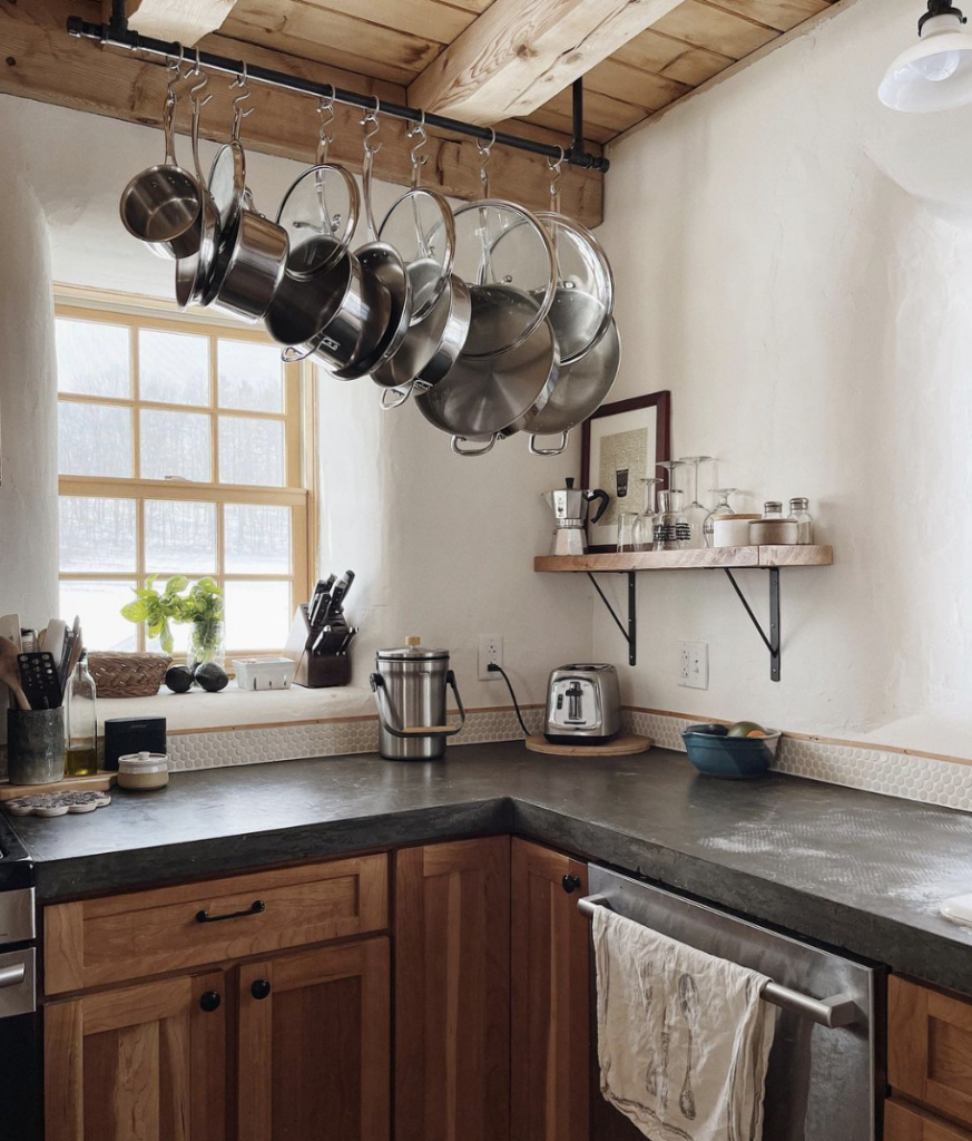 Concrete Worktop with Beautiful Drainer