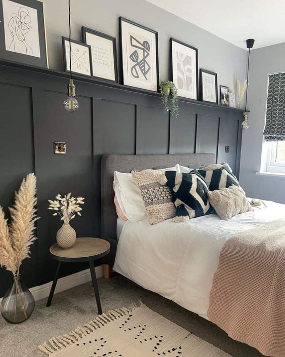 45 Best Bedroom Accent Walls on Pinterest {best bedroom accent walls, bedroom accent wall ideas, best bedroom accent wall ideas, bedroom wall ideas, master bedroom accent walls, accent walls}