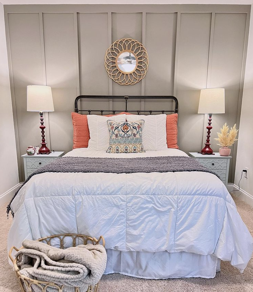 45 Best Bedroom Accent Walls on Pinterest {best bedroom accent walls, bedroom accent wall ideas, best bedroom accent wall ideas, bedroom wall ideas, master bedroom accent walls, accent walls}