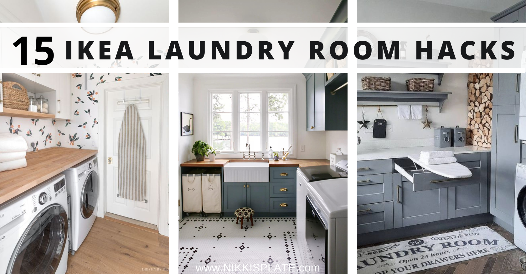 25 Small Laundry Room Ideas That Make Space for Style