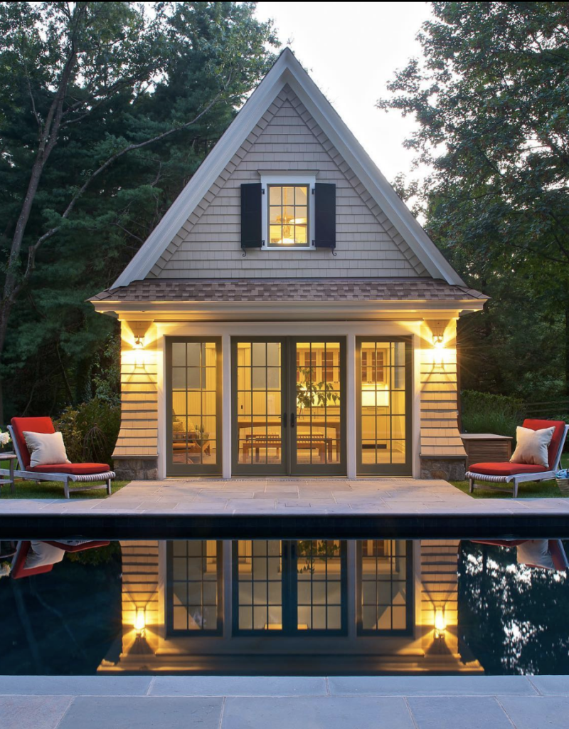 15 Gorgeous Pool Houses; Here are the top 15 pool house designs! {pool houses, pool house, pool house ideas, pool house design, pool house exterior, modern pool houses, swimming pool house}