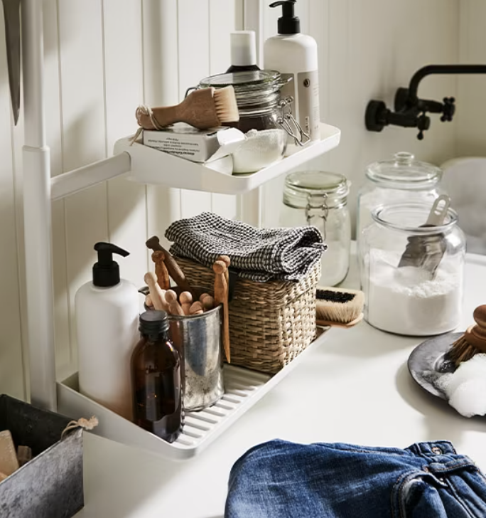 BEST Ikea Hacks for the Laundry Room; here are creative and useful DIY IKEA projects created just for laundry rooms.