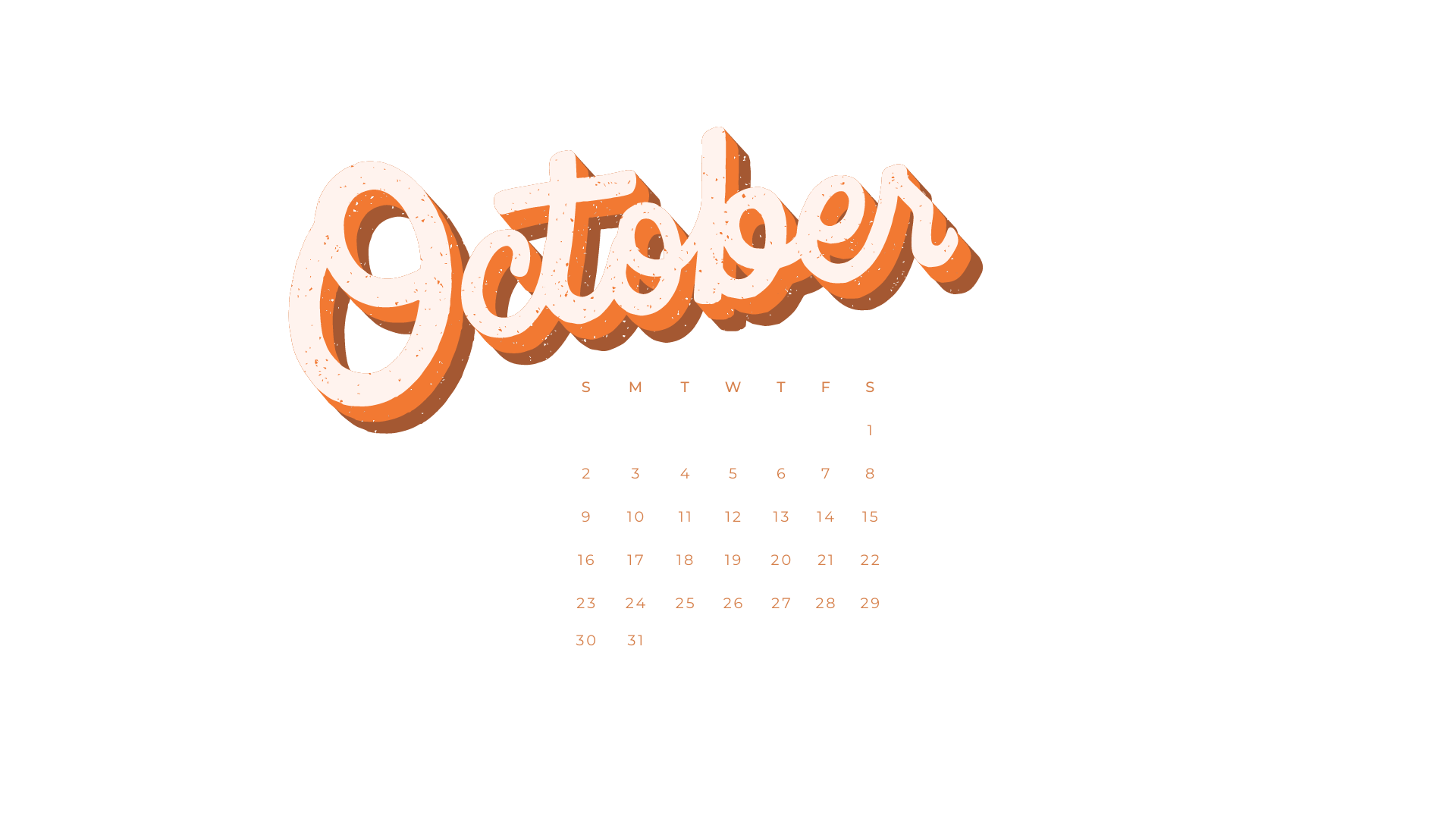 Free October 2022 Desktop Calendar Backgrounds; Here are your free October backgrounds for computers and laptops. Tech freebies for this month!