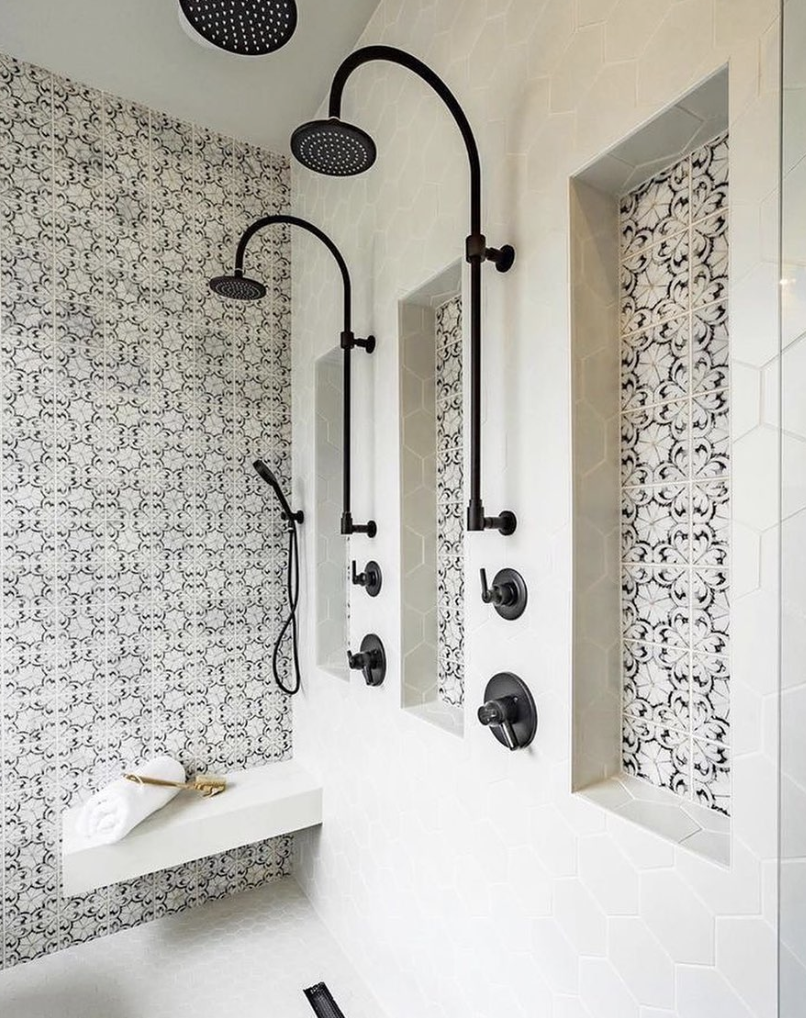 22 Clever and Stylish Shower Niche Ideas