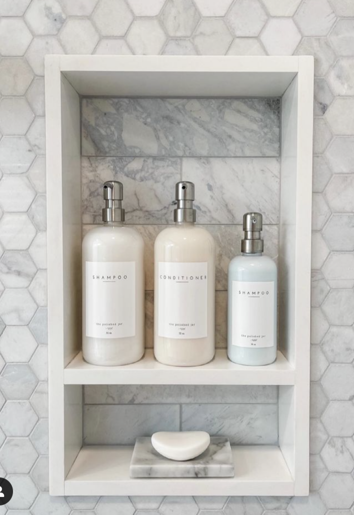 Niches, Ledges, and Floating Shelves: Let's Talk Shower Storage