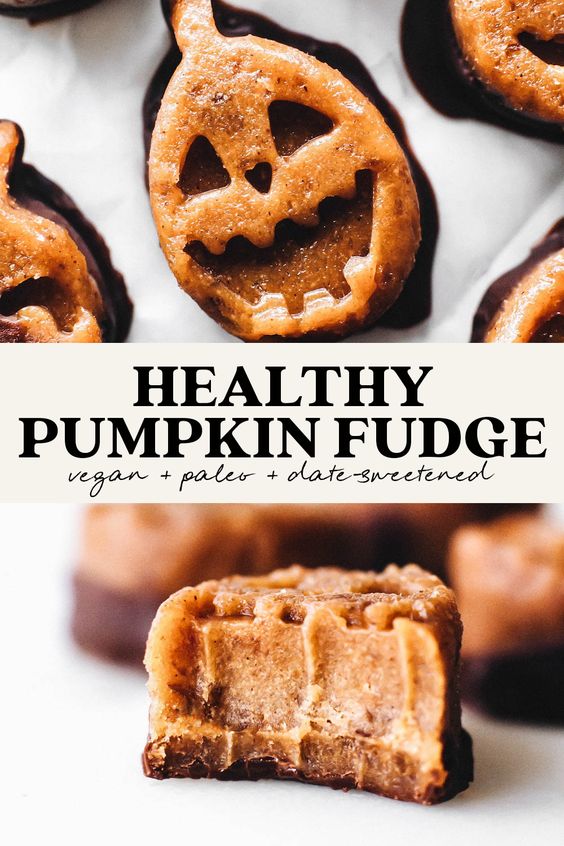 Healthy Pumpkin Fudge Recipe || 15 Healthy Halloween Treats Toddlers Will Love; Looking for healthy Halloween snacks for kids? Here are many favourite healthy halloween recipes for toddlers!