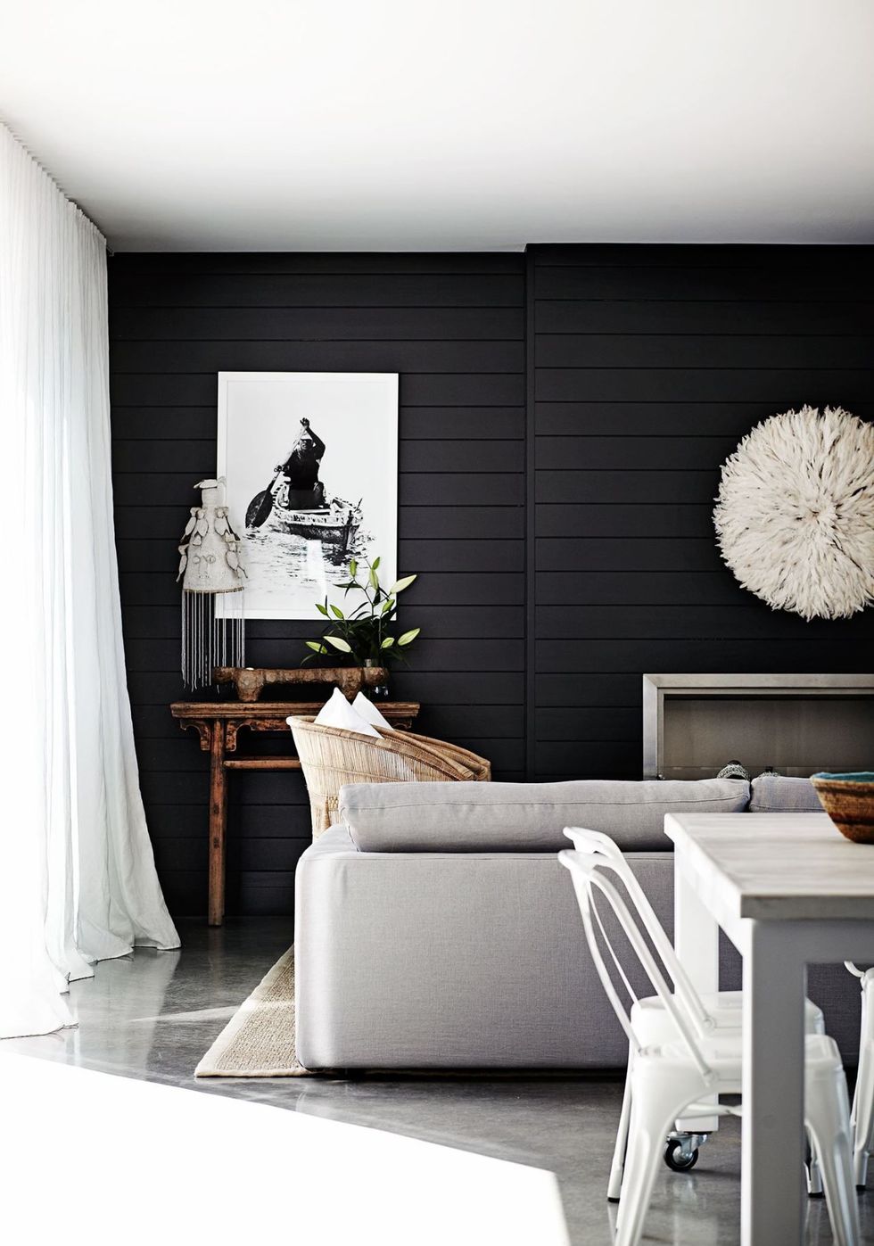 20 Beautiful Black Shiplap Wall Ideas; here are stunning black shiplap accent wall inspiration!