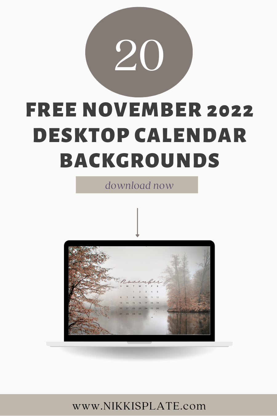 Free November 2022 Desktop Calendar Backgrounds; Here are your free November backgrounds for computers and laptops. Tech freebies for this month!