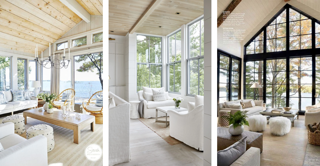 25 Most Beautiful Lake House Living Rooms