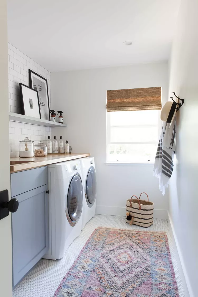 Laundry Room Shelving Ideas; here are genius laundry room shelving and organization ideas to help create your dream laundry room!