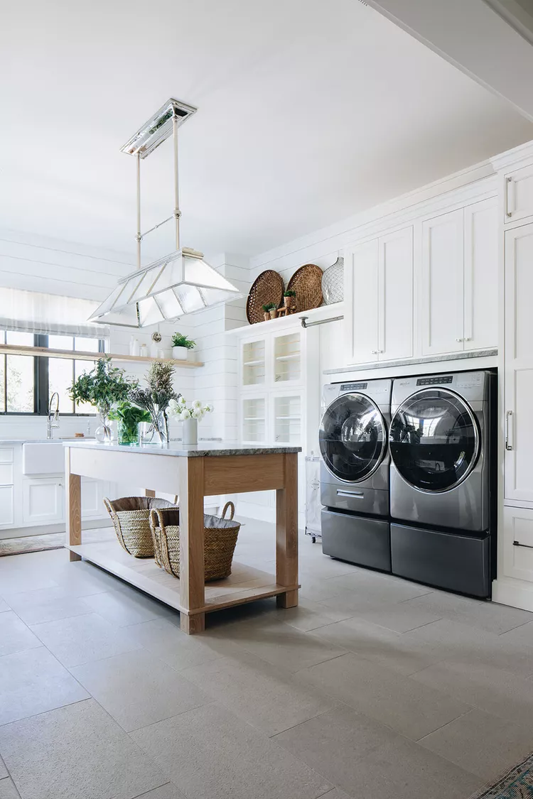 Laundry Room Shelving Ideas; here are genius laundry room shelving and organization ideas to help create your dream laundry room!