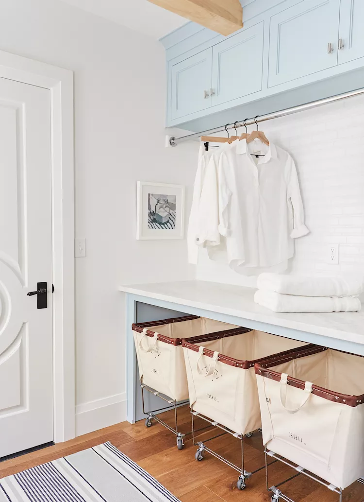 Laundry Room Shelving Ideas; here are genius laundry room shelving and organization ideas to help create your dream laundry room!