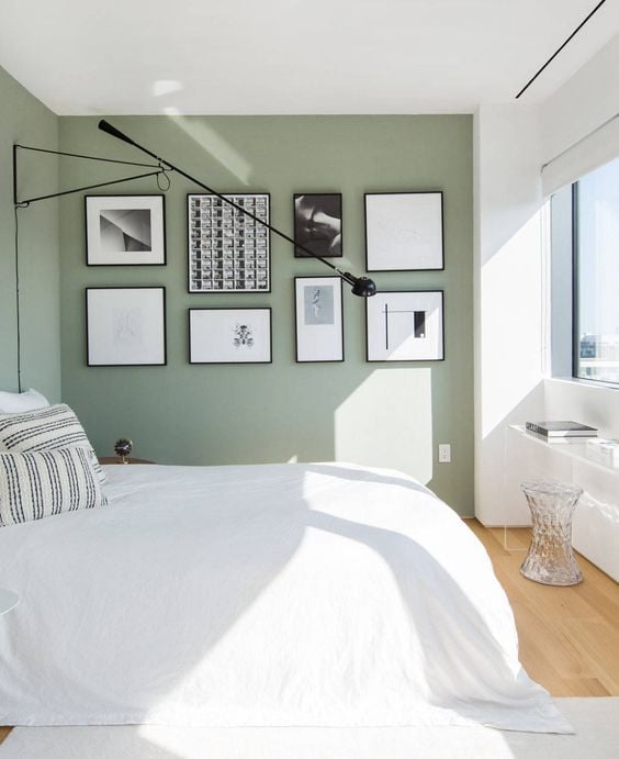 25 Sage Green Bedroom Ideas; calming sage green bedrooms colors for an airy and earthy design!