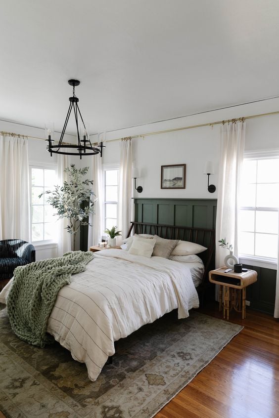 25 Sage Green Bedroom Ideas; calming sage green bedrooms colors for an airy and earthy design!