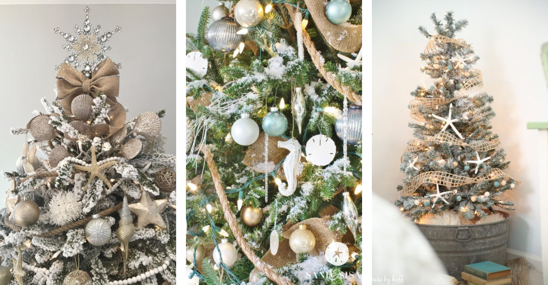 30 Pretty Beach Themed Christmas Ornaments - Nikki's Plate