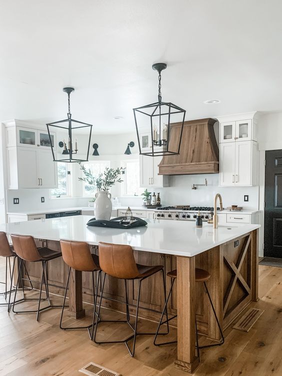 Luxurious Neutral Kitchen with a Rustic Twist COCOCOZY