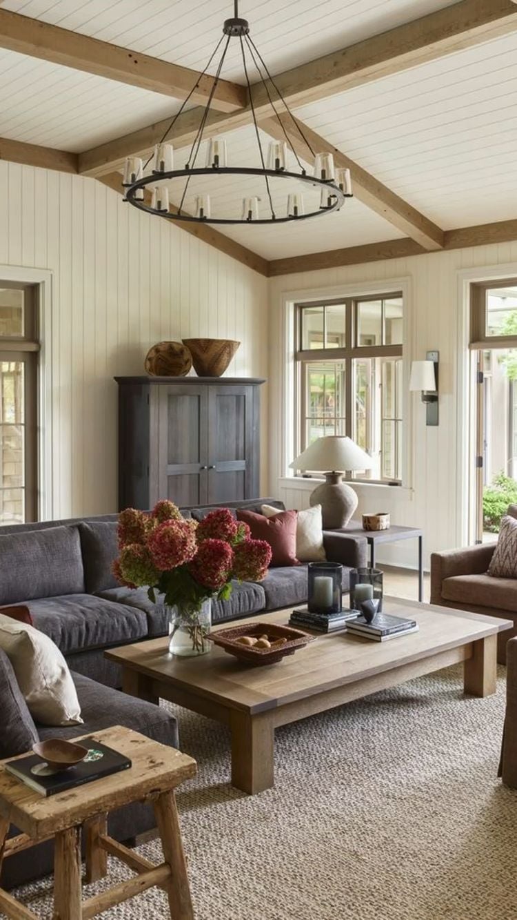 Best Farmhouse Living Rooms for 2023; here are some of the best farmhouse living room designs we will see more of in the coming year!