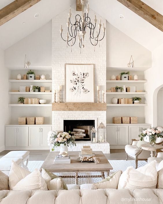 Best Farmhouse Living Rooms for 2023; here are some of the best farmhouse living room designs we will see more of in the coming year!