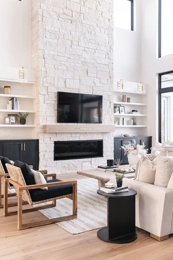 Best Farmhouse Living Rooms for 2023; here are some of the best farmhouse living room designs we will see more of in the coming year!