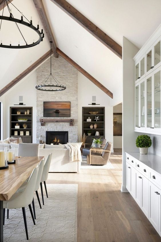 Best Farmhouse Living Rooms for 2023; here are some of the best farmhouse living room designs we will see more of in the coming year!