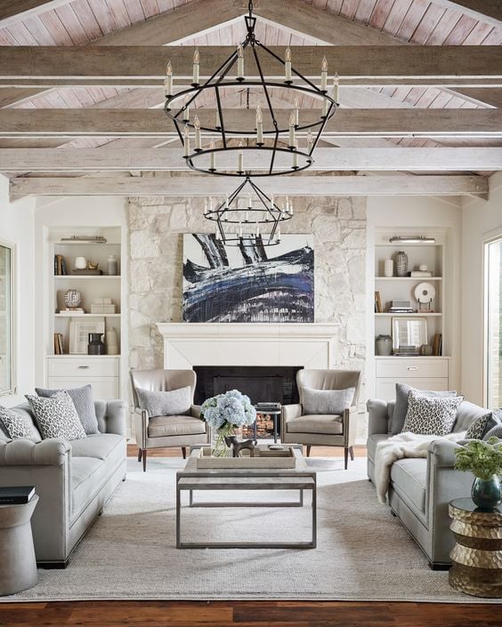 Best Farmhouse Living Rooms for 2023; here are some of the best farmhouse living room designs we will see more of in the coming year!