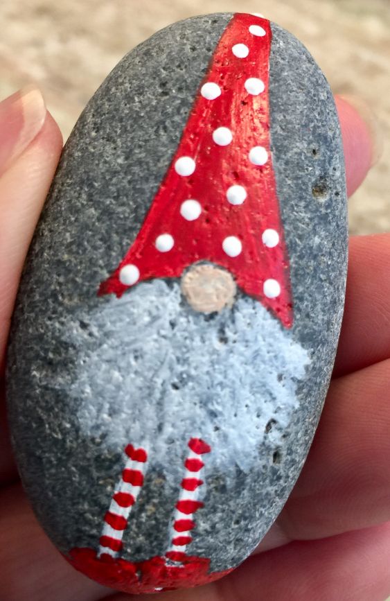 Cute Christmas Rock Painting Ideas; Here are 30 cute Christmas rock painting ideas that you can use to decorate your home this holiday season.