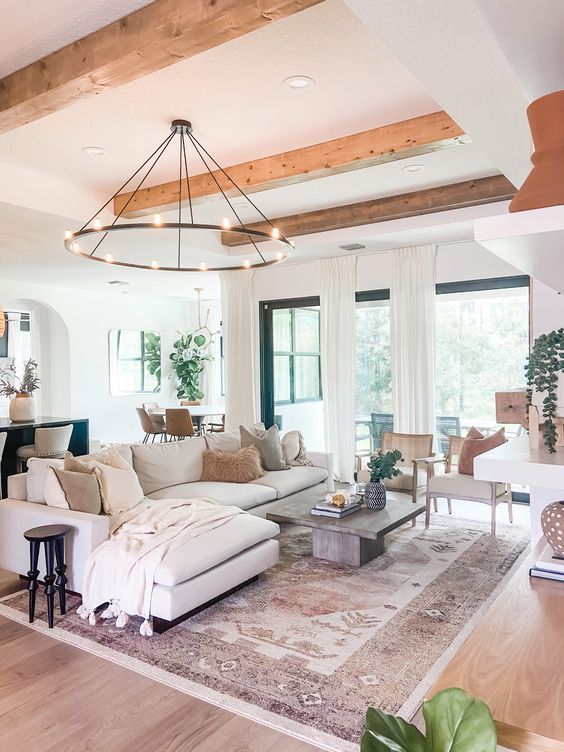 Best Farmhouse Living Rooms for 2023; here are some of the best farmhouse living room designs we will see more of in the coming year!