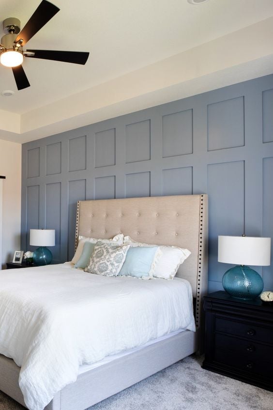 Beautiful Board and Batten Wall Ideas; Board and batten is a classic and easy way to add beauty and style to any room. Modern board and batten wall ideas, + board and batten accent wall ideas!
