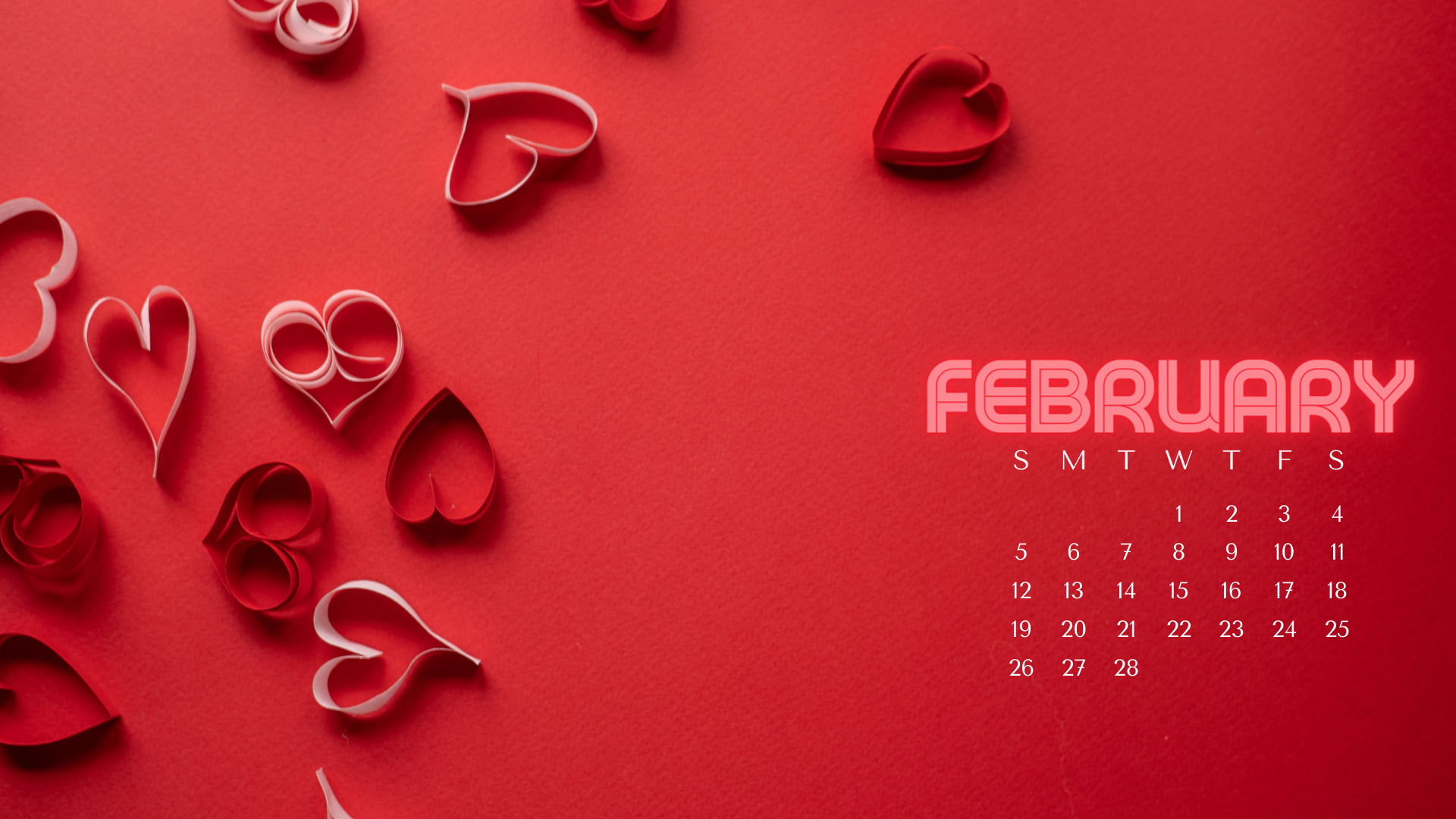 FEBRUARY 2023 desktop calendar backgrounds; Here are your free February backgrounds for computers and laptops. Tech freebies for this month!