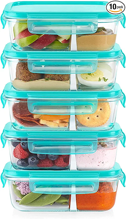 Enther Meal Prep Containers 20 pack 1 Compartment with Lids, Food Storage  Bento BPA Free | Stackable…See more Enther Meal Prep Containers 20 pack 1