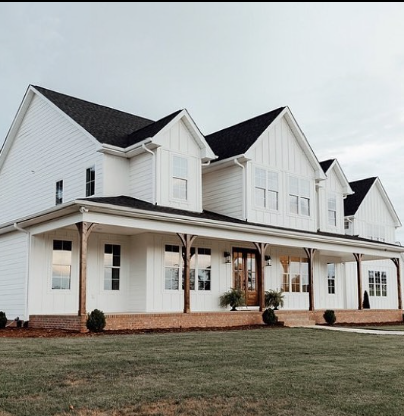 Beautiful Farmhouse Porch Columns For a Grand Entrance; Whether you call them pillars or columns, here is a showcase of the best Farmhouse style porch columns for rustic charm!