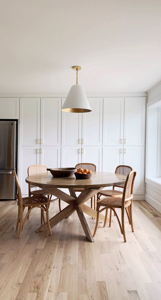 Modern White Oak Flooring Ideas; durable yet beautiful hardwood flooring idea for your next home renovation!