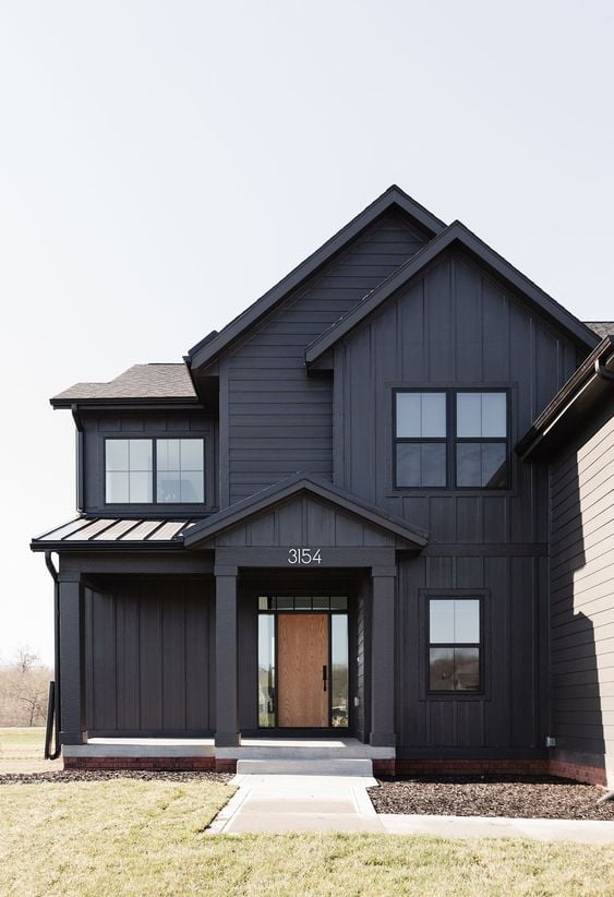 black  - exterior paint colors for small houses, exterior painting colors for small houses, best exterior paint colors for small houses, small house paint colors