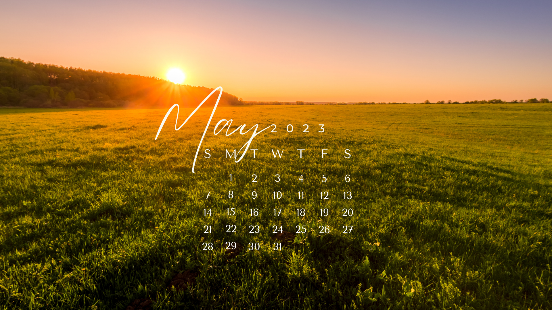 MAY 2023 desktop calendar backgrounds;  Here are your free May backgrounds for computers and laptops. Tech freebies for this month!